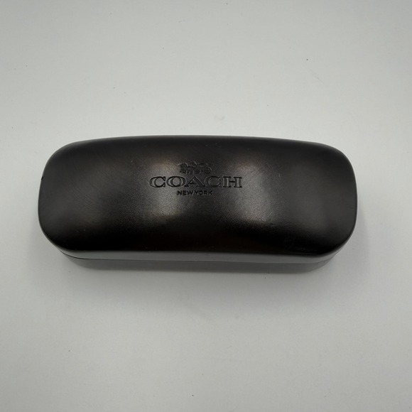 Coach Accessories - Authentic Coach New York Black Eyeglasses/Sunglasses Hard Case W/ Cleaning Cloth